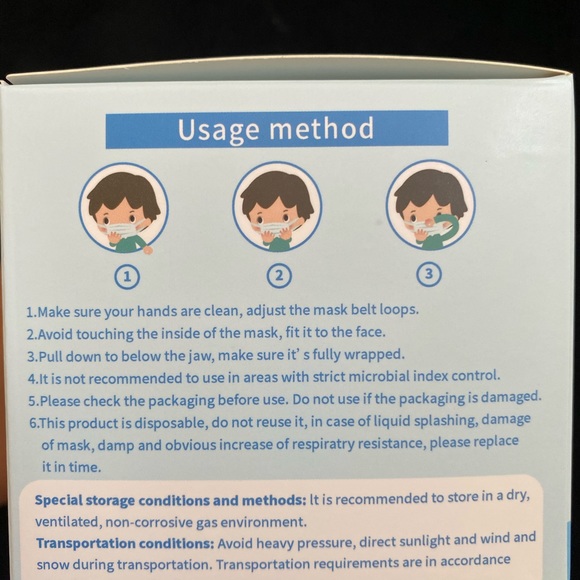 High quality kids masks - Picture 3 of 4